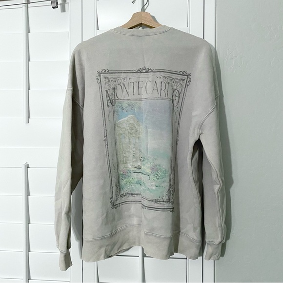 WILD FABLE | Monte Carlo Floral Graphic Sweatshirt Gray | Multiple Sizes! - Picture 1 of 5